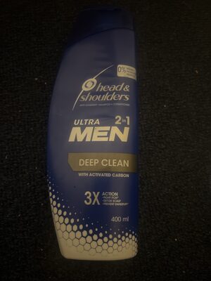 Ultra men deep clean 2in1 dandruff shampoo & conditioner