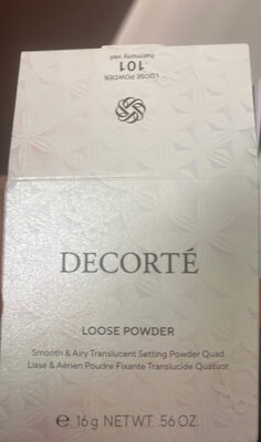 Loose powder setting powder
