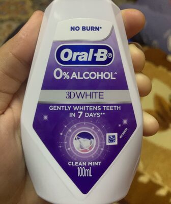 Oral B 0% Alcohol 3D White