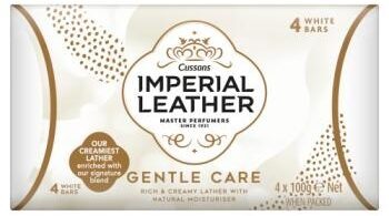 Imperial Leather Gentle Bar Soap 4 x 100g