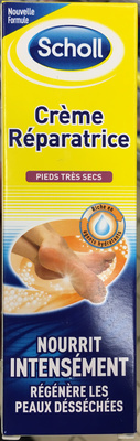 Crème réparatrice pieds très secs