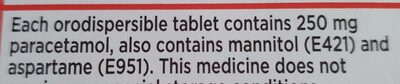 Calpol SixPlus Fastmelts