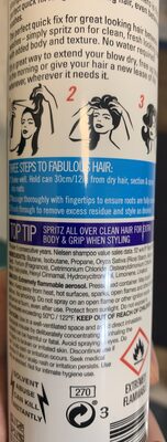 Batiste dry shampoo