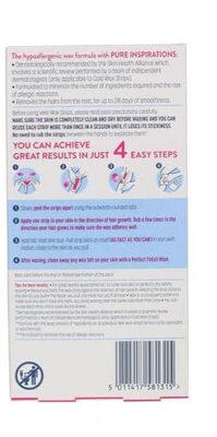Veet Pure - Legs &amp; Body Wax Strips for Sensitive Skin - 20 Wax Strips