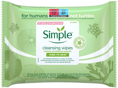 Simple Wipes Facial Cleansing 25stk