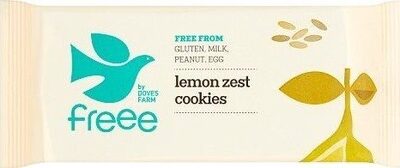 Lemon zest cookies