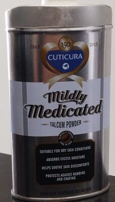 Mildly medicated talcum poder - Pó de talco de alta qualidade