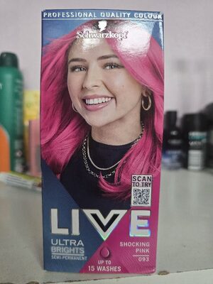 Live Ultra Brights - Shocking Pink hair dye 093