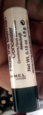 Hide the blemish concealer