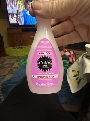 Cutex Care nail polish remover