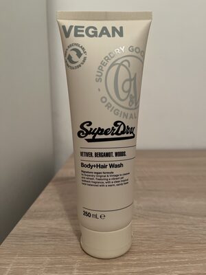 Body+Hair Wash Vetiver Bergamot Woods