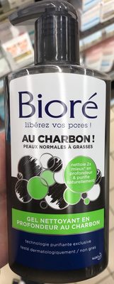 Gel nettoyant en profondeur au charbon