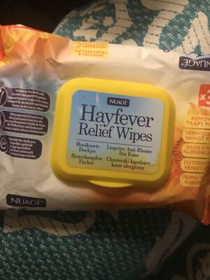 Hayfever Relief Wipes