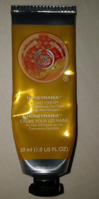 Honeymania crème pour les mains