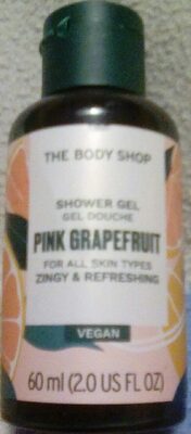 pink grapefruit shower gel
