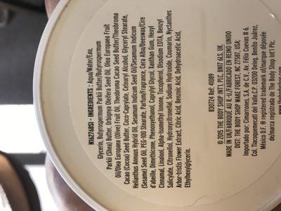 The Body Shop Indian night jasmine cream