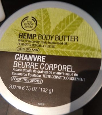 Hemp body butter