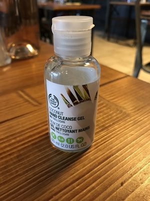 Gel nettoyant mains