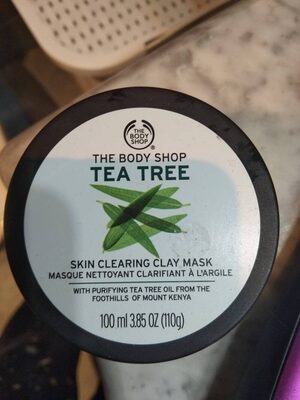 Tea tree skin clearing clay mask
