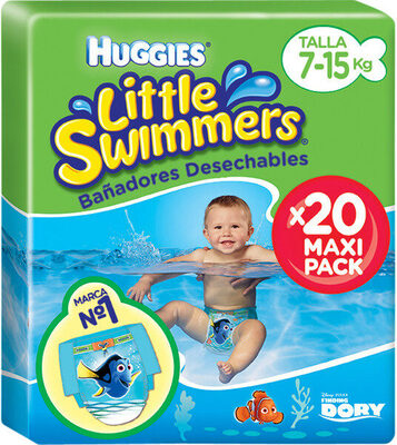 Pañales Little Swimmers T 3-4