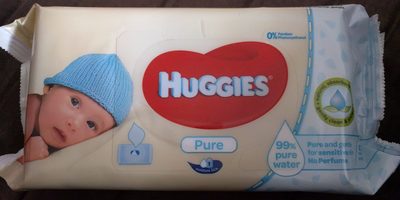 linguettes HUGGIES pure