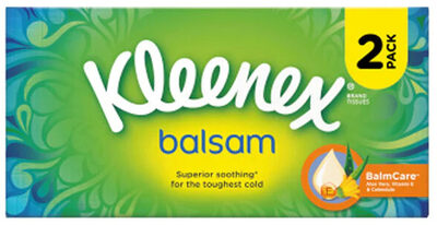 Kleenex 2 Pack Brand Tissue