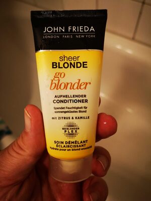 Sheer blonde go blonder aufhellender conditioner