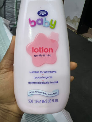 boots baby lotion