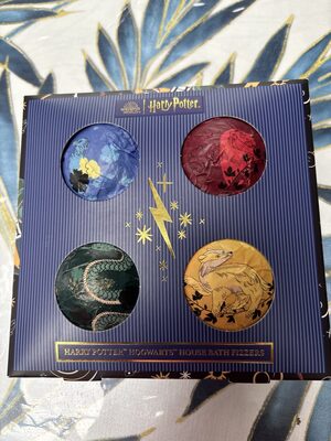Hogwarts house bath fizzers