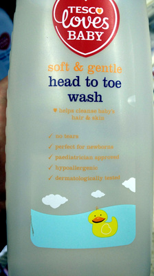 Soft & Gentle head to toe wash