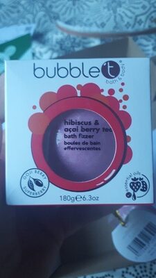 Bubblet Bath Fizzer Hibiscus & Acai Berry