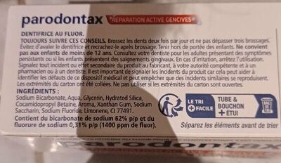 Dentifrice