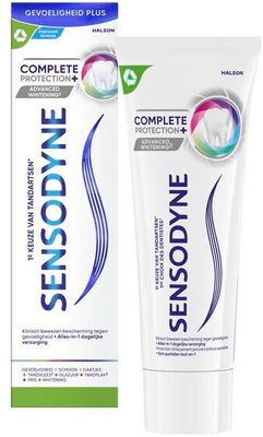 Sensodyne Complete Protection+ Advanced Whitening Tandpasta