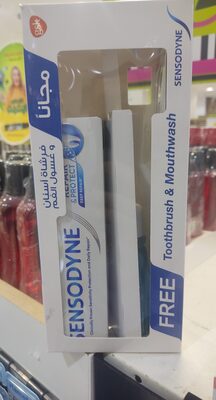 SENSODYNE FREE TOOTHBRUSH & MOUTHWASH