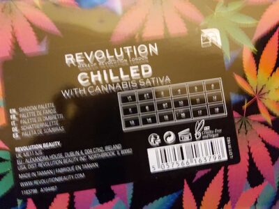 Chilled eyeshadow palette