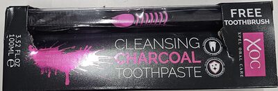 Cleansing charcoal toothpaste