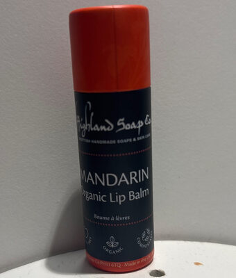 Mandarin Organic Lip Balm