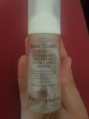 , foaming micellar cleansing water