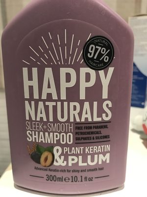 Sleek & Smooth Shampoo plant keratin & plum
