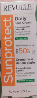 Daily face cream, sunprotect