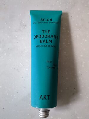 The deodorant balm. Halcyon summers