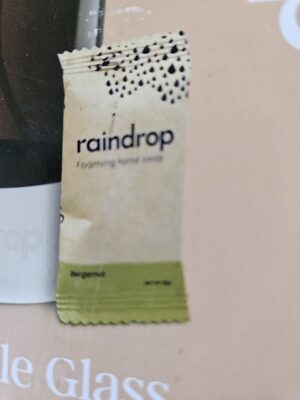 Raindrop handwash