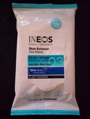 Skin Science Deo Wipes