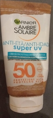 Garnier solar ambre anti-age super UV