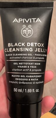 Black detox cleansing jelly