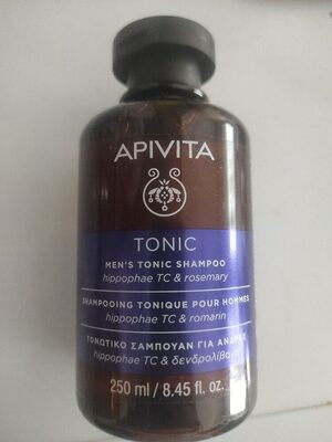 Men's tonic shampoo
