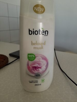 beloved musk body lotion