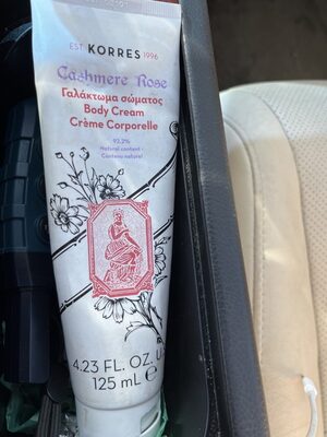 Cashmere rose body cream
