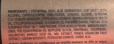 Body lotion