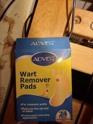 Wart remover pads